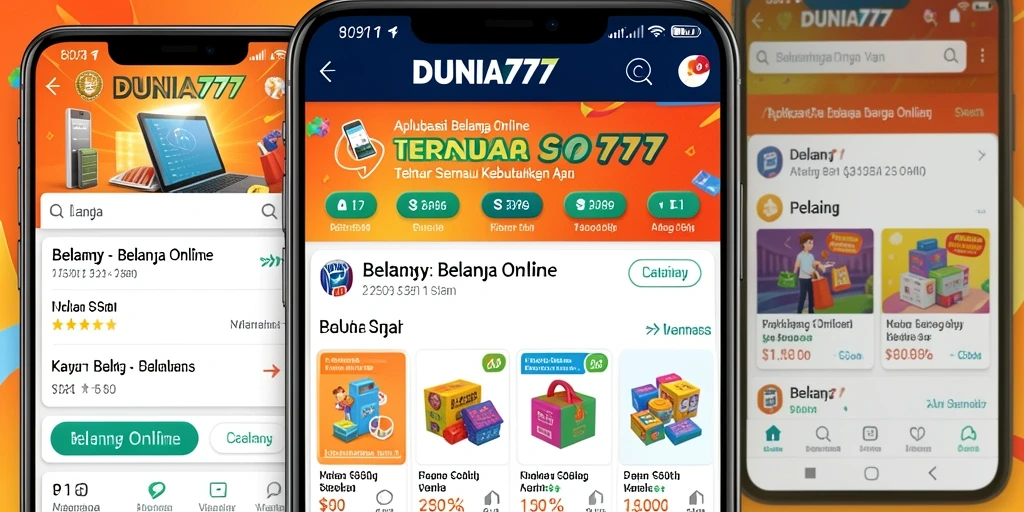 Tampilan antarmuka aplikasi DUNIA777 yang menarik dan mudah digunakan.