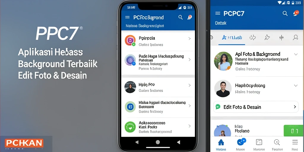 Screenshot utama PCPC7 menampilkan antarmuka pengguna yang sederhana dan intuitif.
